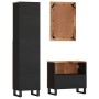 Conjunto de muebles de baño 3 piezas madera maciza reciclada von vidaXL, Badezimmermöbel - Ref: Foro24-3200639, Preis: 291,32...