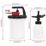 Schwarz-weißer Bremsentlüfter 3 L von vidaXL, Werkzeuge - Ref: Foro24-210780, Preis: 34,59 €, Rabatt: %