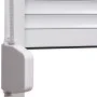 Weißes Aluminiumrollo 110x220 cm von vidaXL, Fensterläden - Ref: Foro24-144971, Preis: 297,55 €, Rabatt: %