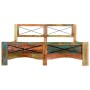 Estructura de cama de madera maciza reciclada 140x200 cm de vidaXL, Camas y somieres - Ref: Foro24-247666, Precio: 322,77 €, ...