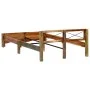 Estructura de cama de madera maciza reciclada 140x200 cm de vidaXL, Camas y somieres - Ref: Foro24-247666, Precio: 316,73 €, ...