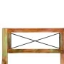 Recycled solid wood bed frame 140x200 cm by vidaXL, Beds and slatted bases - Ref: Foro24-247666, Price: 317,38 €, Discount: %
