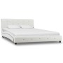 Kunstlederbettgestell in Weiß 140x200 cm von vidaXL, Betten und Lattenroste - Ref: Foro24-280314, Preis: 220,35 €, Rabatt: %