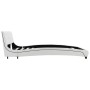 White 140x200 cm synthetic leather bed frame by vidaXL, Beds and slatted bases - Ref: Foro24-280314, Price: 220,35 €, Discoun...
