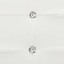 Estructura de cama de cuero sintético blanco 160x200 cm de vidaXL, Camas y somieres - Ref: Foro24-280315, Precio: 242,73 €, D...
