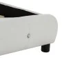 Estructura de cama de cuero sintético blanco 160x200 cm de vidaXL, Camas y somieres - Ref: Foro24-280315, Precio: 242,73 €, D...