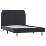Dark gray fabric bed frame 90x200 cm by vidaXL, Beds and slatted bases - Ref: Foro24-280866, Price: 130,14 €, Discount: %
