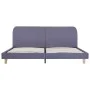 Light gray fabric bed frame 160x200 cm by vidaXL, Beds and slatted bases - Ref: Foro24-280874, Price: 167,72 €, Discount: %