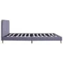 Light gray fabric bed frame 160x200 cm by vidaXL, Beds and slatted bases - Ref: Foro24-280874, Price: 167,72 €, Discount: %