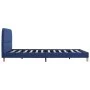 Blue fabric bed frame 140x200 cm by vidaXL, Beds and slatted bases - Ref: Foro24-280878, Price: 145,99 €, Discount: %
