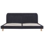 Bed frame with LED dark gray fabric 180x200 cm by vidaXL, Beds and slatted bases - Ref: Foro24-280895, Price: 179,91 €, Disco...