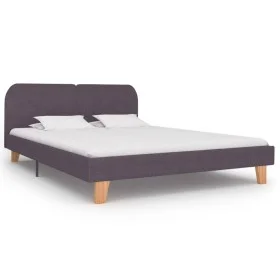 Taupe fabric bed frame 180x200 cm by vidaXL, Beds and slatted bases - Ref: Foro24-280890, Price: 166,85 €, Discount: %