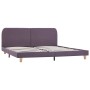 Taupe fabric bed frame 180x200 cm by vidaXL, Beds and slatted bases - Ref: Foro24-280890, Price: 168,87 €, Discount: %