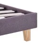 Taupe fabric bed frame 180x200 cm by vidaXL, Beds and slatted bases - Ref: Foro24-280890, Price: 166,85 €, Discount: %