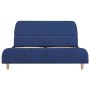 Blue fabric bed frame 140x200 cm by vidaXL, Beds and slatted bases - Ref: Foro24-280928, Price: 187,44 €, Discount: %