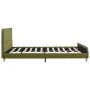 Bettgestell aus grünem Stoff, 140 x 200 cm von vidaXL, Betten und Lattenroste - Ref: Foro24-280933, Preis: 181,81 €, Rabatt: %