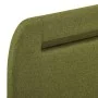 Estructura de cama con LED tela verde 140x200 cm de vidaXL, Camas y somieres - Ref: Foro24-280908, Precio: 164,28 €, Descuent...