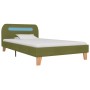 Bettgestell mit grünem LED-Stoff 90x200 cm von vidaXL, Betten und Lattenroste - Ref: Foro24-280906, Preis: 131,47 €, Rabatt: %