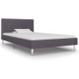 Gray fabric bed frame 90x200 cm by vidaXL, Beds and slatted bases - Ref: Foro24-280946, Price: 101,05 €, Discount: %