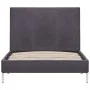 Bettrahmen aus grauem Stoff, 90 x 200 cm von vidaXL, Betten und Lattenroste - Ref: Foro24-280946, Preis: 99,92 €, Rabatt: %