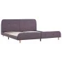 Taupe fabric bed frame 160x200 cm by vidaXL, Beds and slatted bases - Ref: Foro24-280939, Price: 146,45 €, Discount: %