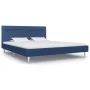 Bettgestell mit LED-Stoff in Blau, 180 x 200 cm von vidaXL, Betten und Lattenroste - Ref: Foro24-280975, Preis: 160,29 €, Rab...