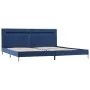 Bettgestell mit LED-Stoff in Blau, 180 x 200 cm von vidaXL, Betten und Lattenroste - Ref: Foro24-280975, Preis: 160,29 €, Rab...