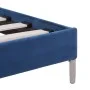 Bettgestell mit LED-Stoff in Blau, 180 x 200 cm von vidaXL, Betten und Lattenroste - Ref: Foro24-280975, Preis: 160,29 €, Rab...