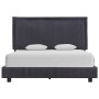 Estructura de cama de tela gris oscura 140x200 cm de vidaXL, Camas y somieres - Ref: Foro24-280983, Precio: 185,07 €, Descuen...