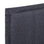 Dark gray fabric bed frame 140x200 cm by vidaXL, Beds and slatted bases - Ref: Foro24-280983, Price: 182,40 €, Discount: %