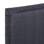 Estructura de cama de tela gris oscura 140x200 cm de vidaXL, Camas y somieres - Ref: Foro24-280983, Precio: 185,07 €, Descuen...