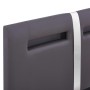Bed frame with LED in gray synthetic leather 90x200 cm by vidaXL, Beds and slatted bases - Ref: Foro24-280856, Price: 151,55 ...