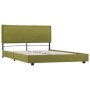 Bettgestell aus grünem Stoff, 140 x 200 cm von vidaXL, Betten und Lattenroste - Ref: Foro24-280998, Preis: 150,28 €, Rabatt: %