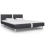 Black synthetic leather bed frame 120x200 cm by vidaXL, Beds and slatted bases - Ref: Foro24-280827, Price: 134,14 €, Discoun...