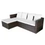 4-piece garden furniture set and brown synthetic rattan cushions by vidaXL, Garden sets - Ref: Foro24-42585, Price: 396,43 €,...