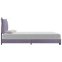 Light gray fabric bed frame 140x200 cm by vidaXL, Beds and slatted bases - Ref: Foro24-280988, Price: 158,91 €, Discount: %