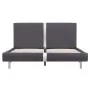 Graues Kunstlederbettgestell 140x200 cm von vidaXL, Betten und Lattenroste - Ref: Foro24-280838, Preis: 179,19 €, Rabatt: %