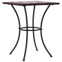 Bistrotisch aus Terrakotta und weißem Keramikmosaik, 60 cm von vidaXL, Gartentische - Ref: Foro24-46708, Preis: 106,30 €, Rab...