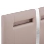 Bed frame with LED cappuccino synthetic leather 90x200 cm by vidaXL, Beds and slatted bases - Ref: Foro24-280861, Price: 151,...
