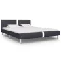 Estructura de cama de cuero sintético negro 140x200 cm de vidaXL, Camas y somieres - Ref: Foro24-280828, Precio: 158,18 €, De...