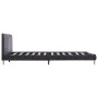 Estructura de cama de cuero sintético negro 140x200 cm de vidaXL, Camas y somieres - Ref: Foro24-280828, Precio: 158,18 €, De...