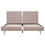 Bettgestell aus Cappuccino-Kunstleder, 140 x 200 cm von vidaXL, Betten und Lattenroste - Ref: Foro24-280843, Preis: 178,72 €,...
