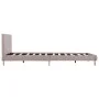 Bettgestell aus Cappuccino-Kunstleder, 140 x 200 cm von vidaXL, Betten und Lattenroste - Ref: Foro24-280843, Preis: 178,72 €,...