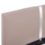 Bettgestell aus Cappuccino-Kunstleder, 140 x 200 cm von vidaXL, Betten und Lattenroste - Ref: Foro24-280843, Preis: 181,46 €,...