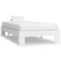 Massives Kiefernholzbettgestell 90x200 cm von vidaXL, Betten und Lattenroste - Ref: Foro24-283292, Preis: 113,45 €, Rabatt: %