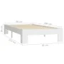 Massives Kiefernholzbettgestell 90x200 cm von vidaXL, Betten und Lattenroste - Ref: Foro24-283292, Preis: 113,45 €, Rabatt: %