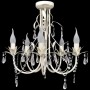 Elegant crystal chandelier pendant lamp 5 bulbs by vidaXL, chandeliers - Ref: Foro24-240687, Price: 86,02 €, Discount: %