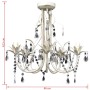 Elegant crystal chandelier pendant lamp 5 bulbs by vidaXL, chandeliers - Ref: Foro24-240687, Price: 86,02 €, Discount: %