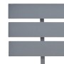 Bettgestell aus massivem, grauem Kiefernholz, 160 x 200 cm von vidaXL, Betten und Lattenroste - Ref: Foro24-283170, Preis: 12...