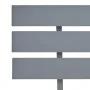 Solid gray pine wood bed frame 160x200 cm by vidaXL, Beds and slatted bases - Ref: Foro24-283170, Price: 119,81 €, Discount: %